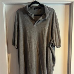 Polo by Ralph Lauren Men's Gray Polo Shirt